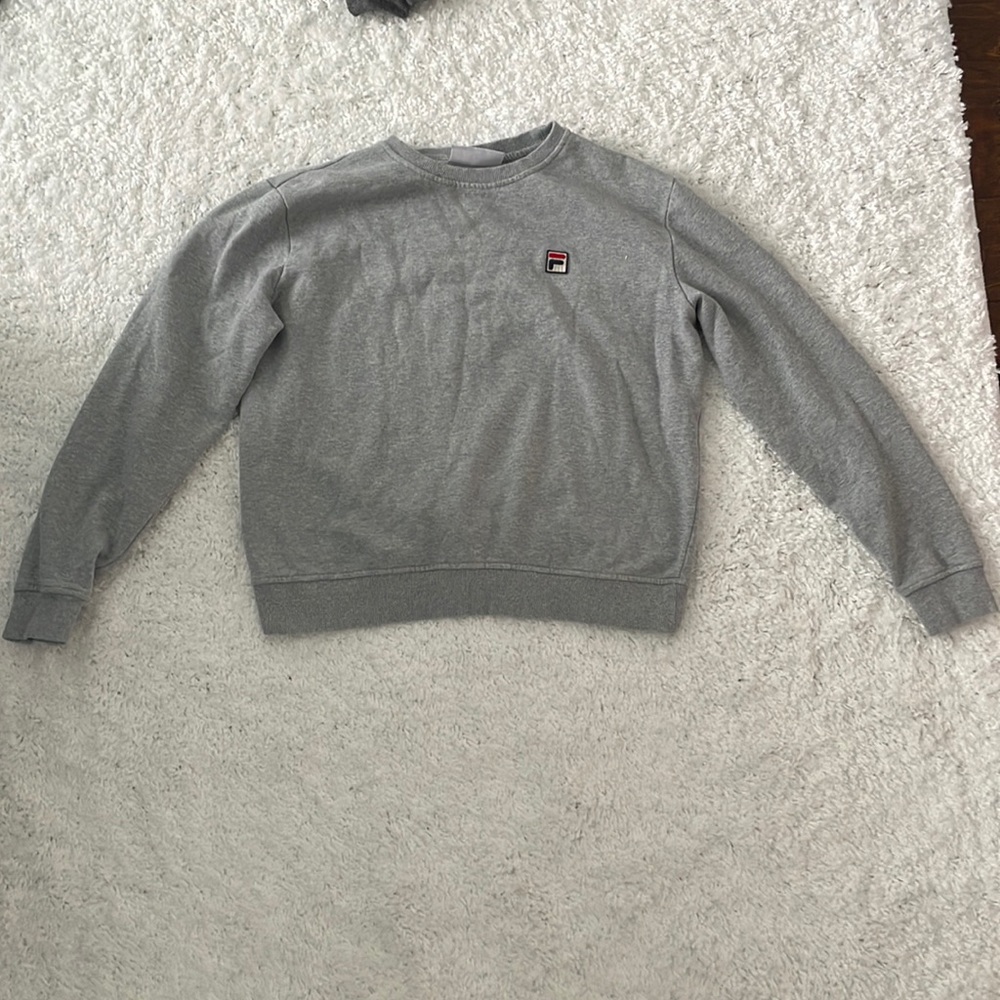 Gray Fila Sweatshirt